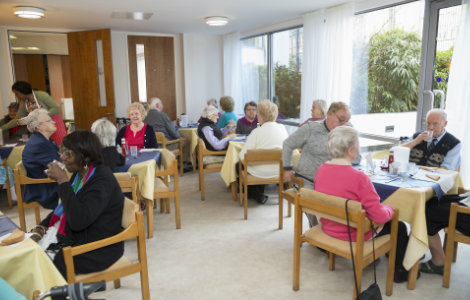 Residents at James Hill House