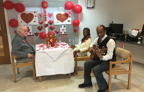 KDC Valentines Day serenade