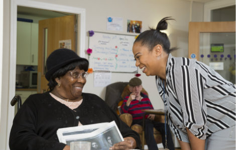 Resident at James Hill House